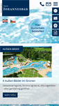 Mobile Screenshot of johannesbad-therme.de